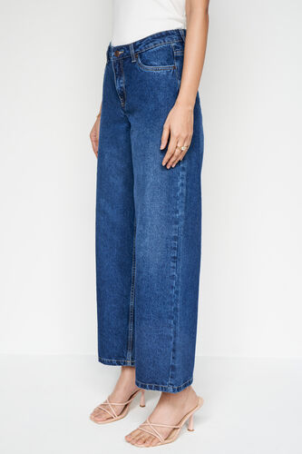 The Wide-Leg Denim, Midnight Blue, image 3